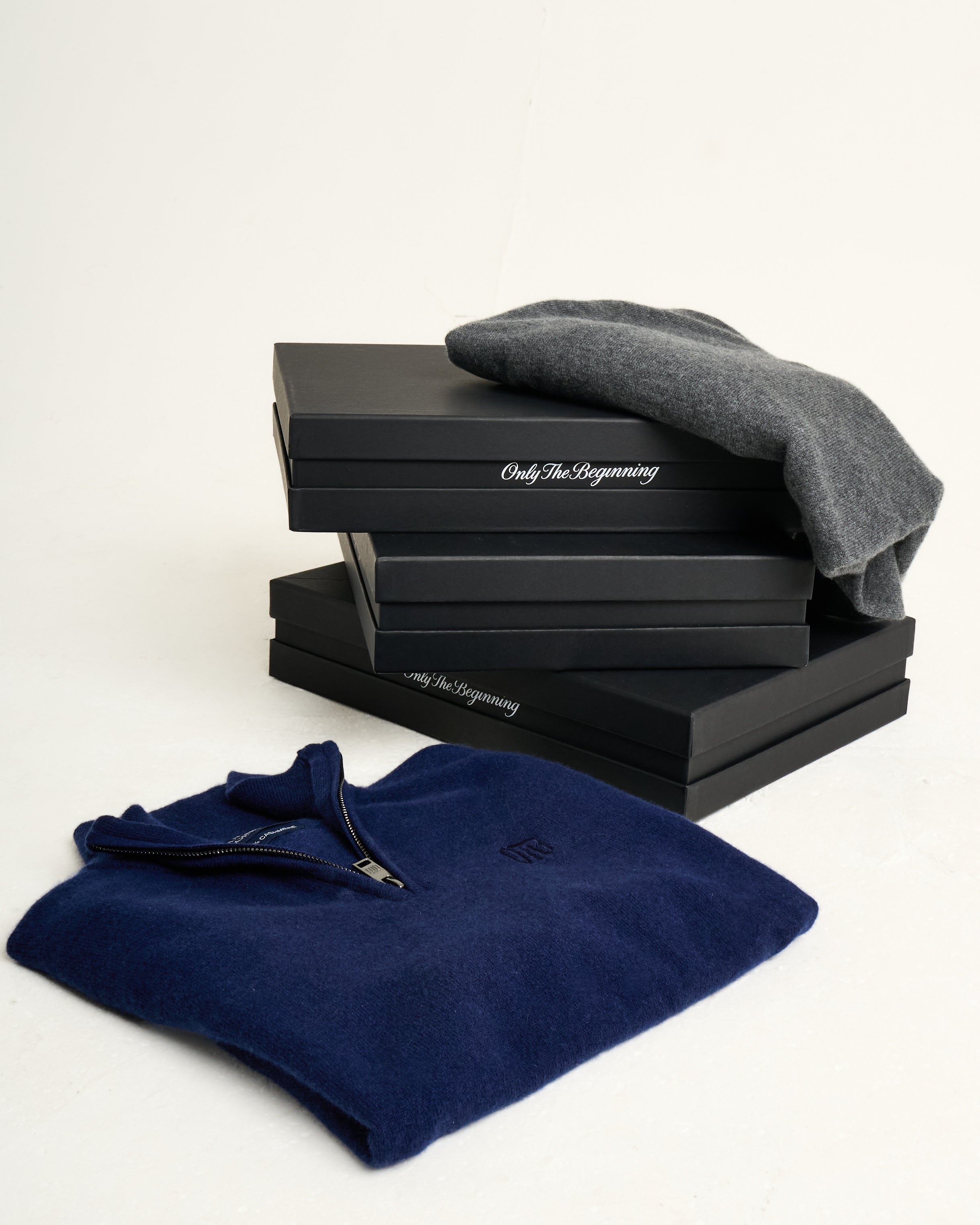 OTB Cashmere Quarter Zip
