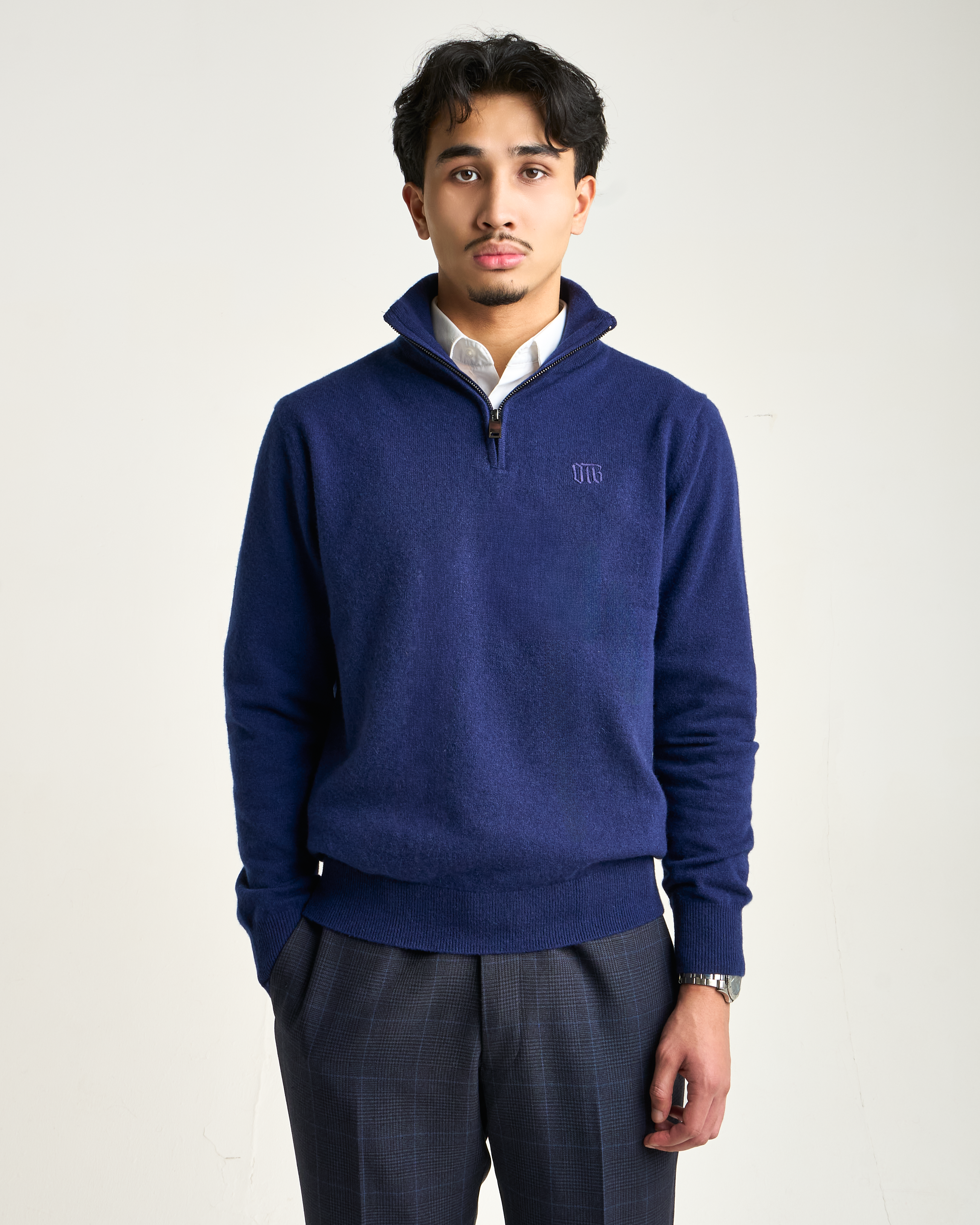 OTB Cashmere Quarter Zip